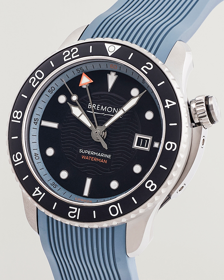 Hombres | Bremont Waterman Apex II Supermarine Diver 43mm Blue Rubber | Bremont | Waterman Apex II Supermarine Diver 43mm Blue Rubber