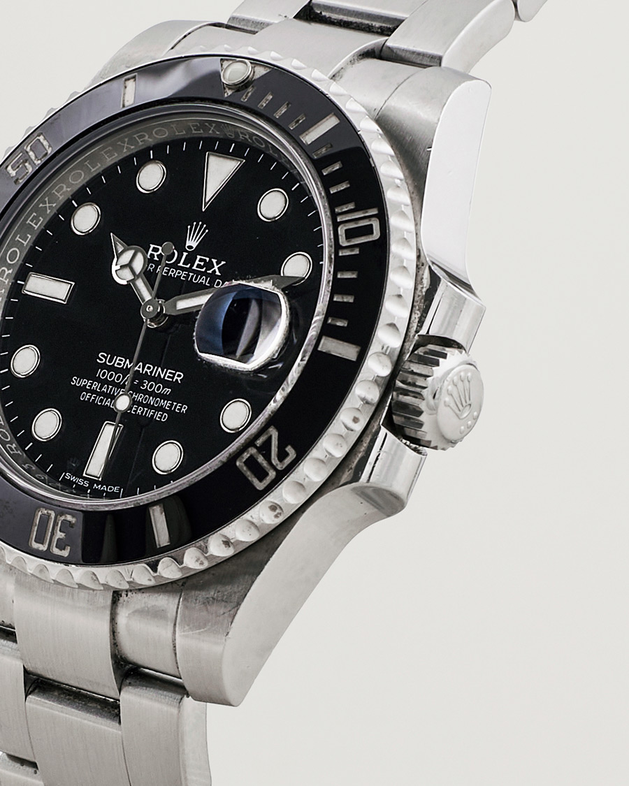 Hombres | Rolex Pre-Owned Submariner 116610LN Oyster Perpetual Steel Black Silver | Rolex Pre-Owned | Submariner 116610LN Oyster Perpetual Steel Black Silver