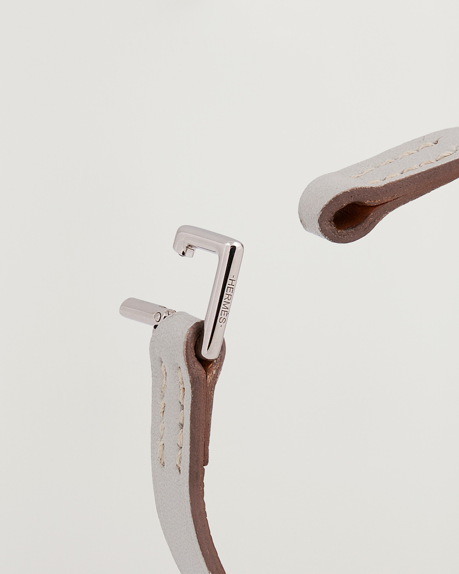 Hombres | Hermès Pre-Owned Rivale Mini Bracelet Grey | Hermès Pre-Owned | Rivale Mini Bracelet Grey