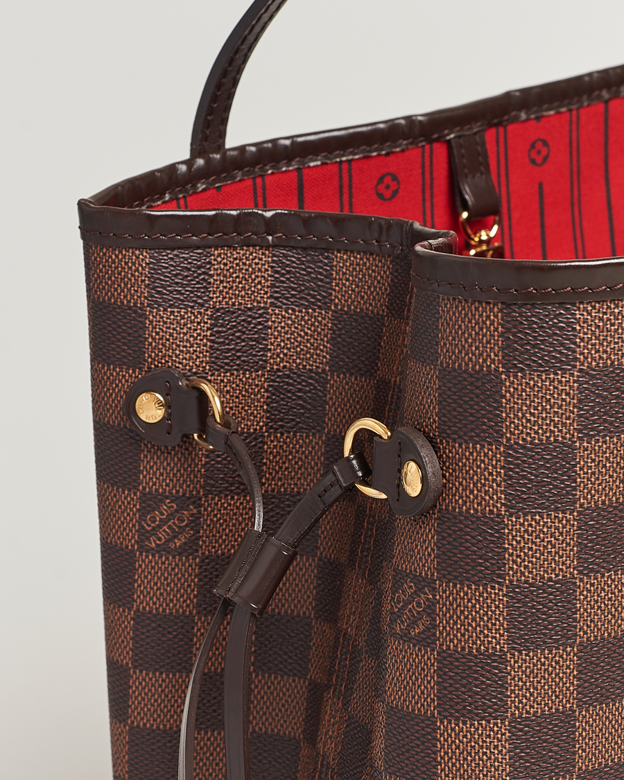 Hombres | Louis Vuitton Pre-Owned Neverfull MM Totebag Damier Ebene | Louis Vuitton Pre-Owned | Neverfull MM Totebag Damier Ebene