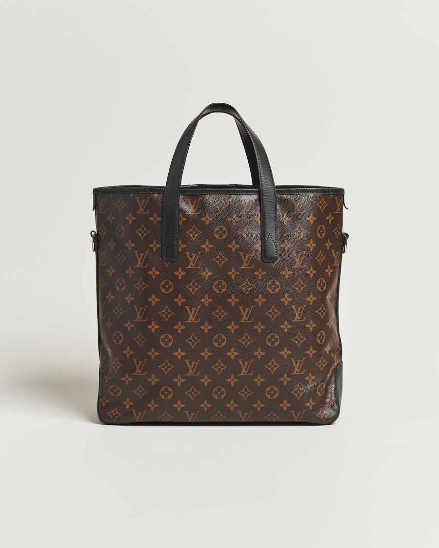 Hombres | Louis Vuitton Pre-Owned Davis Tote Bag Macassar Monogram | Louis Vuitton Pre-Owned | Davis Tote Bag Macassar Monogram