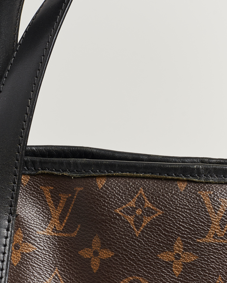 Hombres | Louis Vuitton Pre-Owned Davis Tote Bag Macassar Monogram | Louis Vuitton Pre-Owned | Davis Tote Bag Macassar Monogram