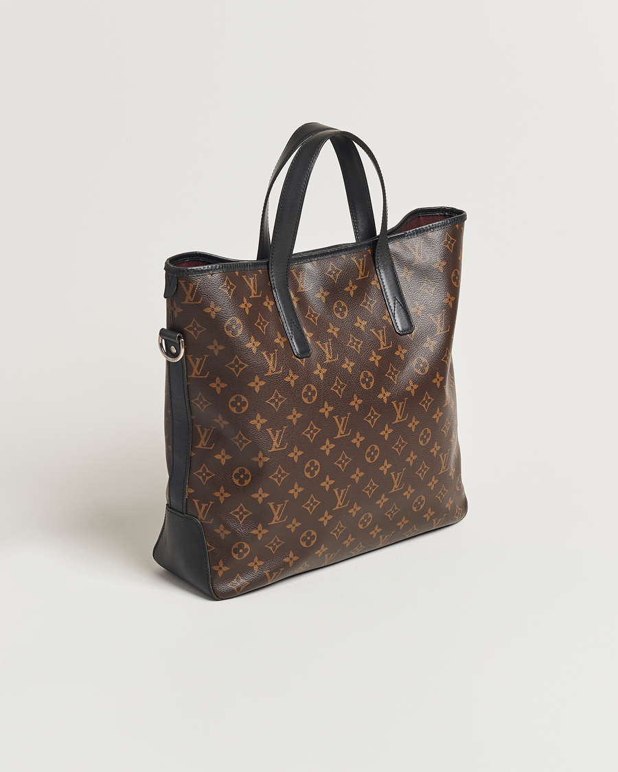Hombres | Pre-Owned & Vintage Bags | Louis Vuitton Pre-Owned | Davis Tote Bag Macassar Monogram
