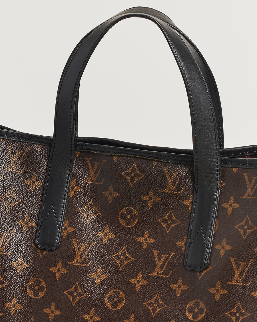 Hombres | Louis Vuitton Pre-Owned Davis Tote Bag Macassar Monogram | Louis Vuitton Pre-Owned | Davis Tote Bag Macassar Monogram
