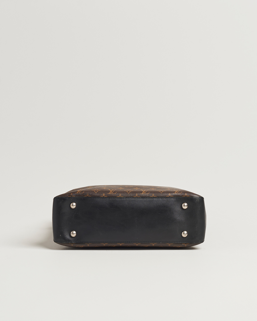 Hombres | Louis Vuitton Pre-Owned Davis Tote Bag Macassar Monogram | Louis Vuitton Pre-Owned | Davis Tote Bag Macassar Monogram