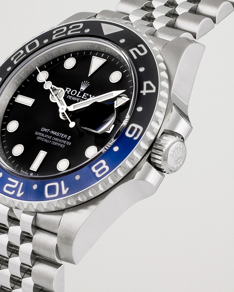 Hombres | Rolex Pre-Owned GMT-Master II 126710BLNR Silver | Rolex Pre-Owned | GMT-Master II 126710BLNR Silver
