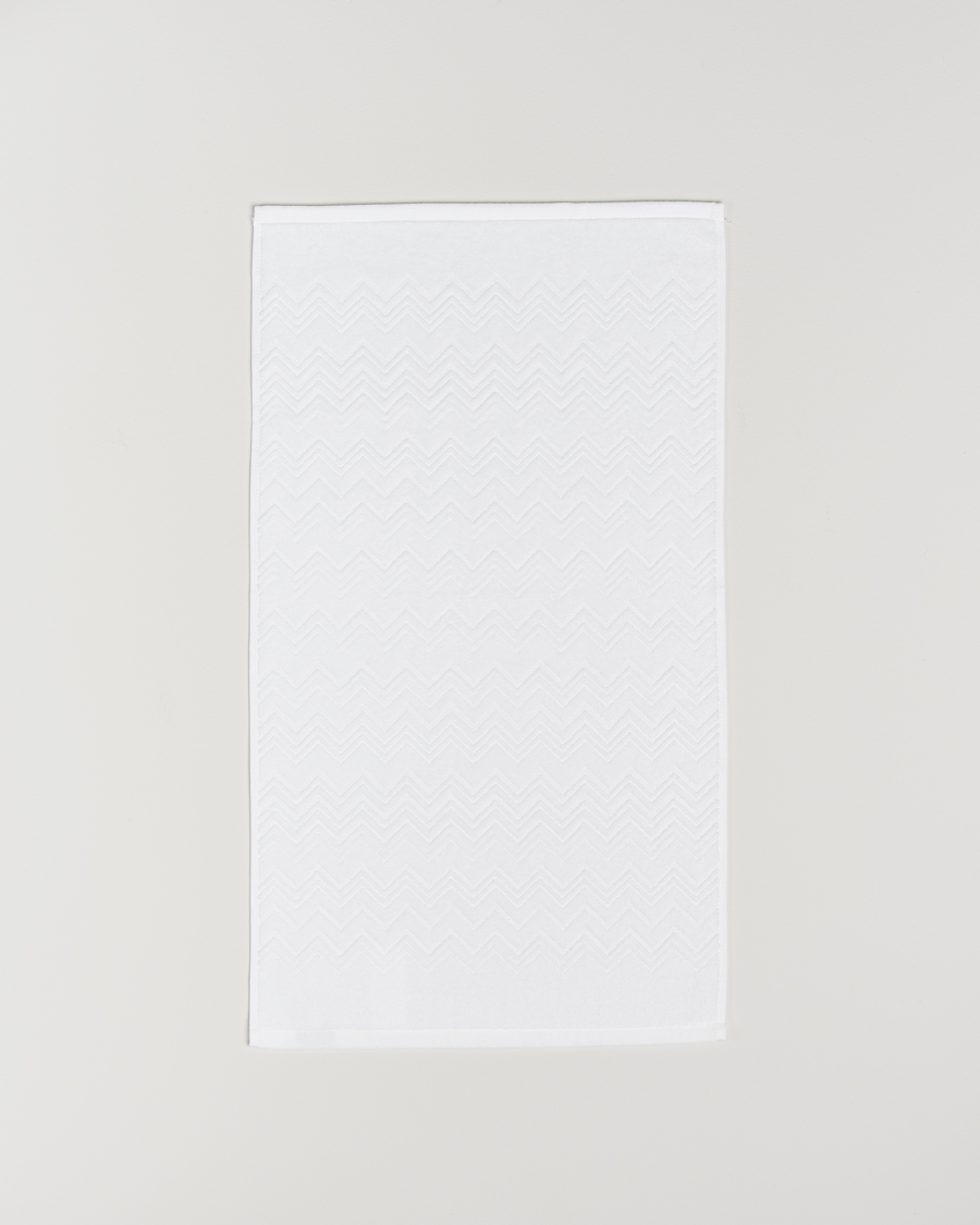 Hombres | Telas | Missoni Home | Chalk Hand Towel 40x70cm White