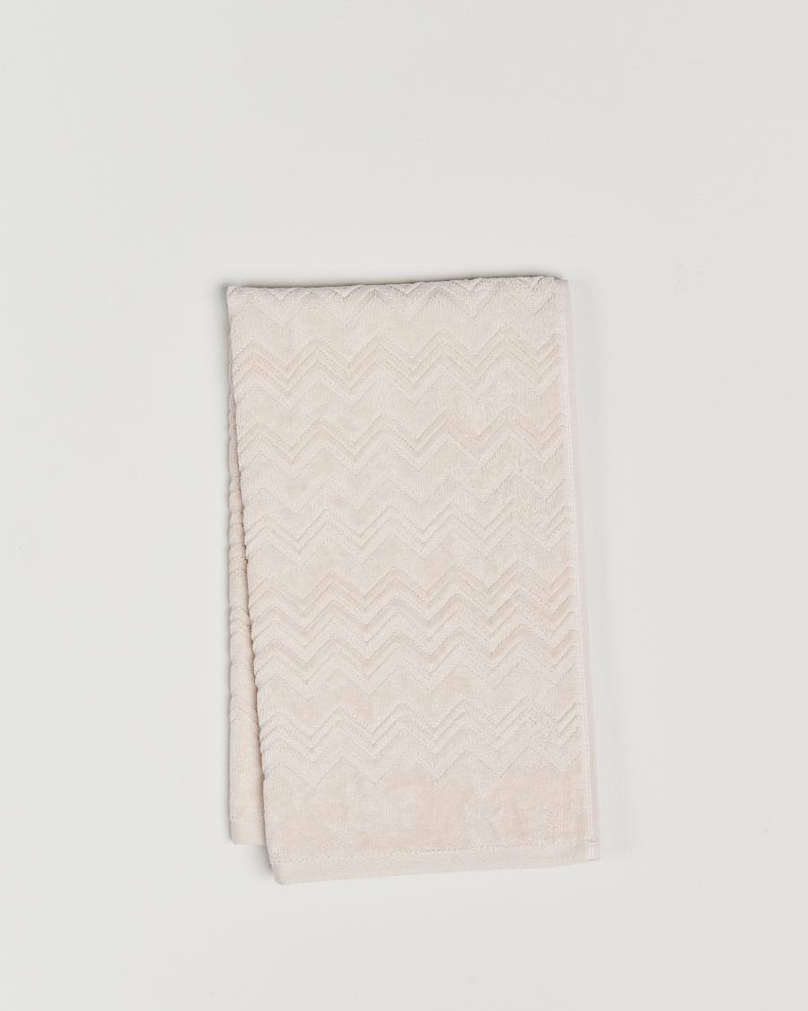 Hombres | Telas | Missoni Home | Chalk Hand Towel 40x70cm Beige