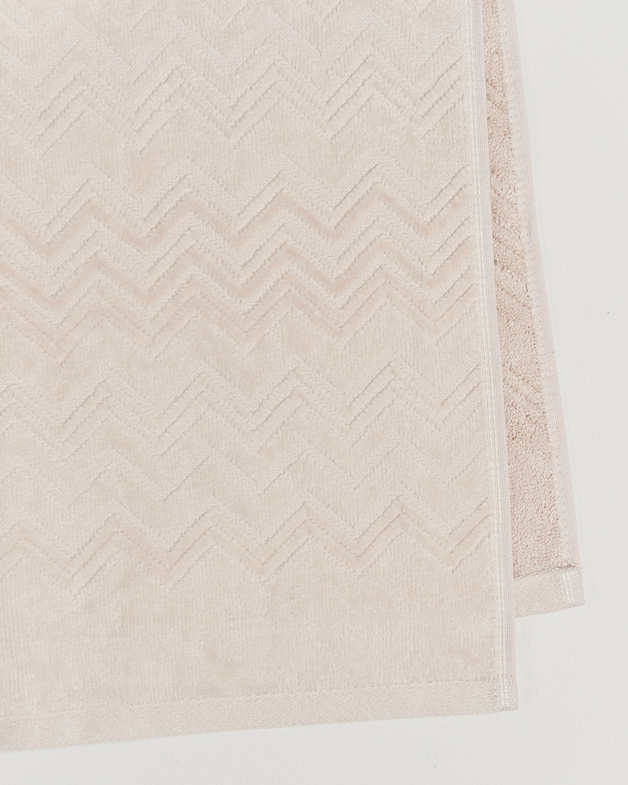 Hombres | Telas | Missoni Home | Chalk Hand Towel 40x70cm Beige