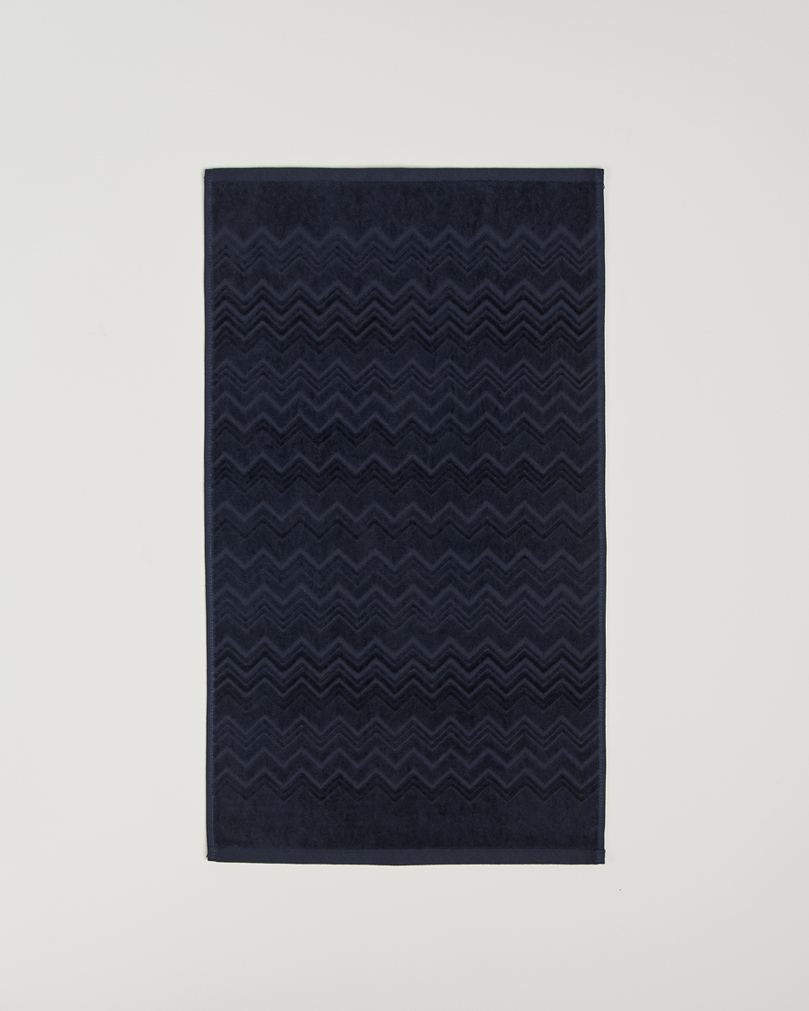 Hombres | Telas | Missoni Home | Chalk Hand Towel 40x70cm Navy