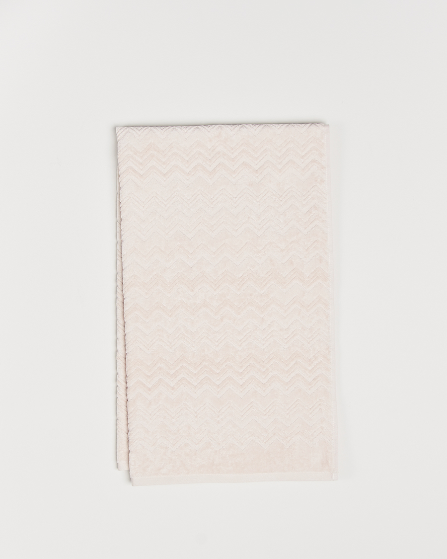 Hombres | Telas | Missoni Home | Chalk Bath Towel 70x115cm Beige