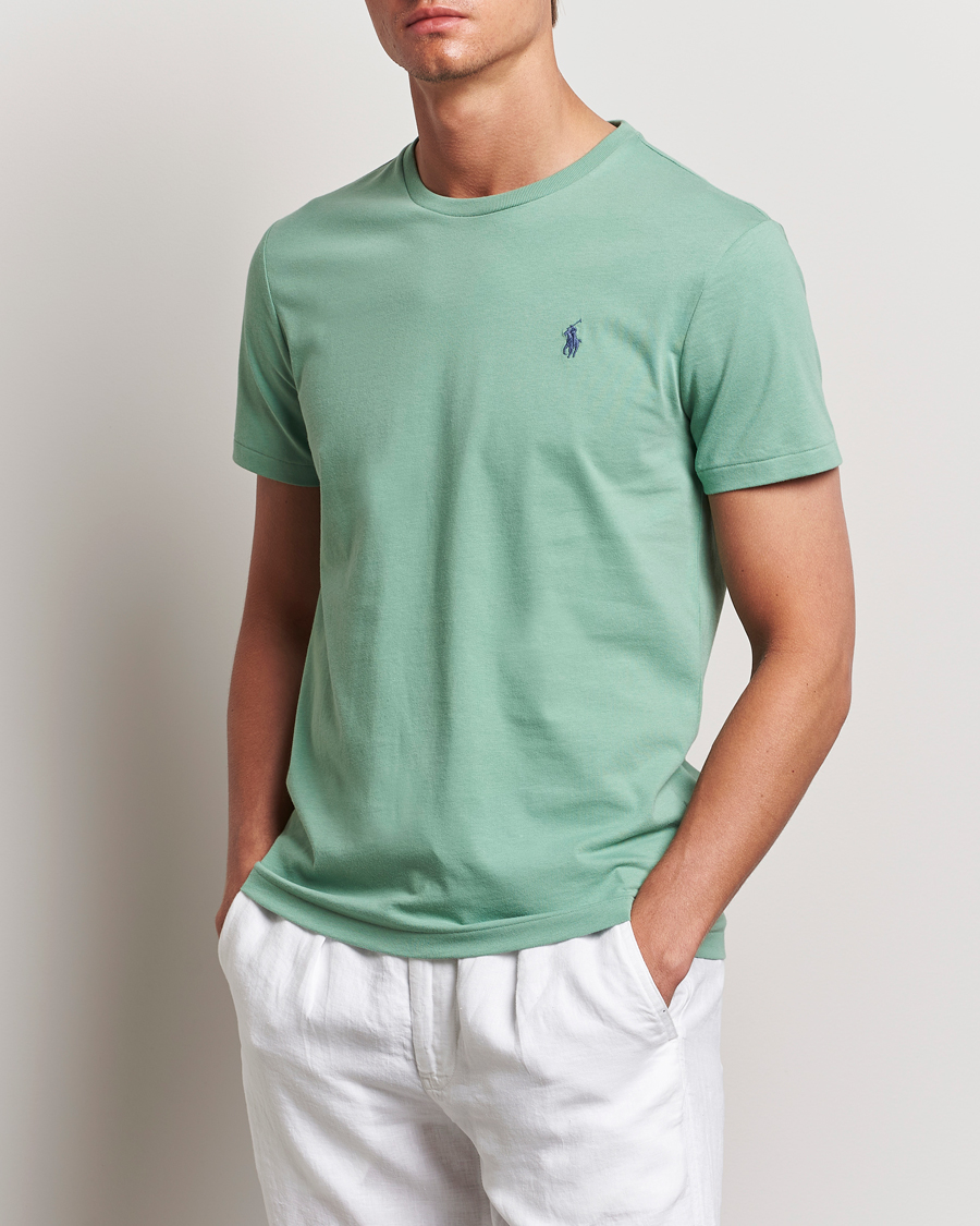 Hombres | Camisetas | Polo Ralph Lauren | Crew Neck T-Shirt Faded Mint