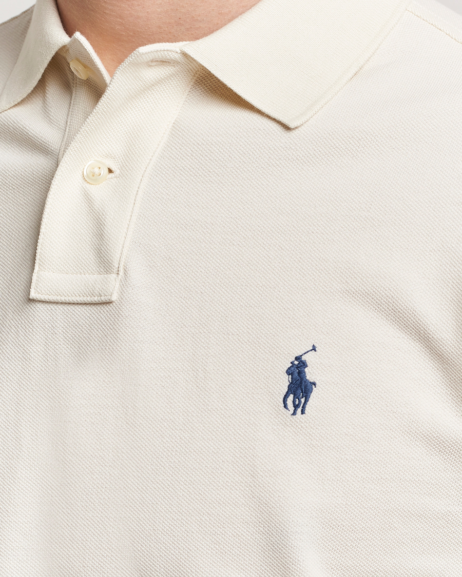 Hombres | Polos | Polo Ralph Lauren | Custom Slim Fit Polo Herbal Milk
