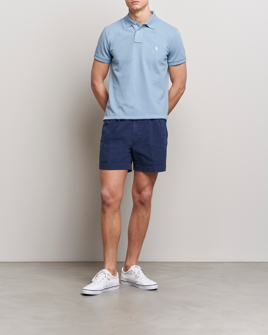 Hombres | Polos | Polo Ralph Lauren | Custom Slim Fit Polo Vessel Blue