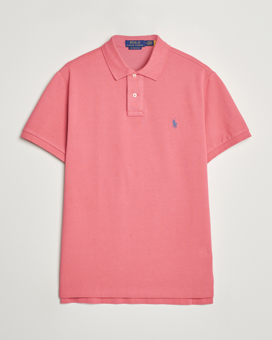 Hombres | Polos | Polo Ralph Lauren | Custom Slim Fit Polo Adirondack Red