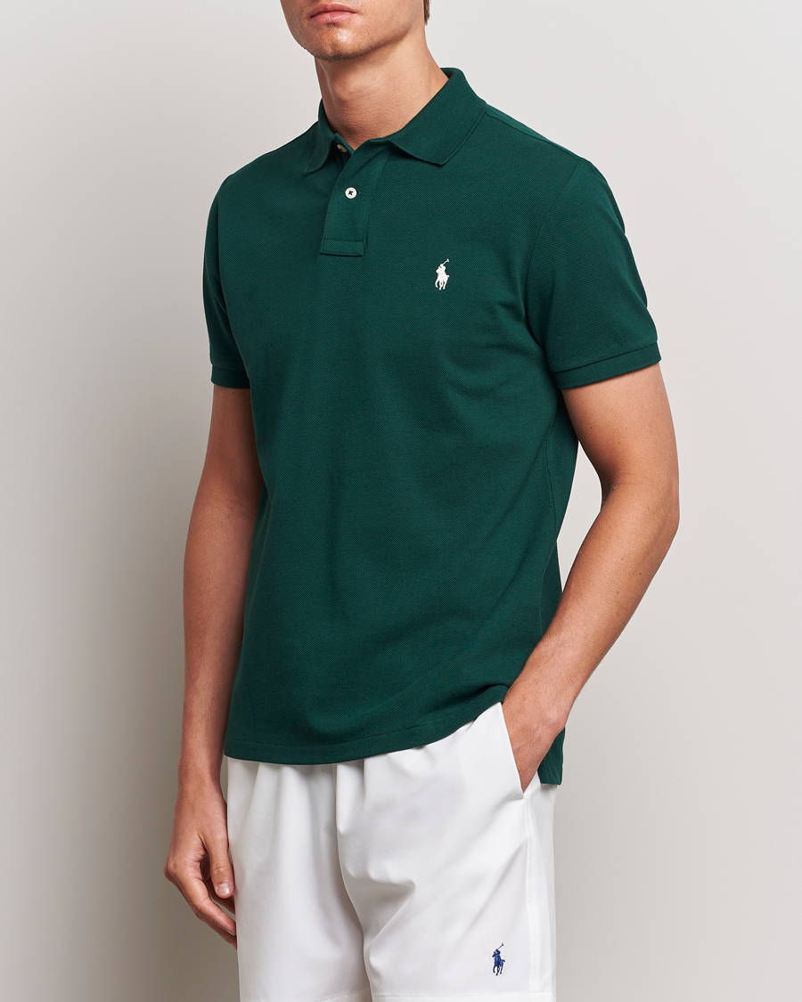 Hombres | Novedades | Polo Ralph Lauren | Custom Slim Fit Polo Moss Agate