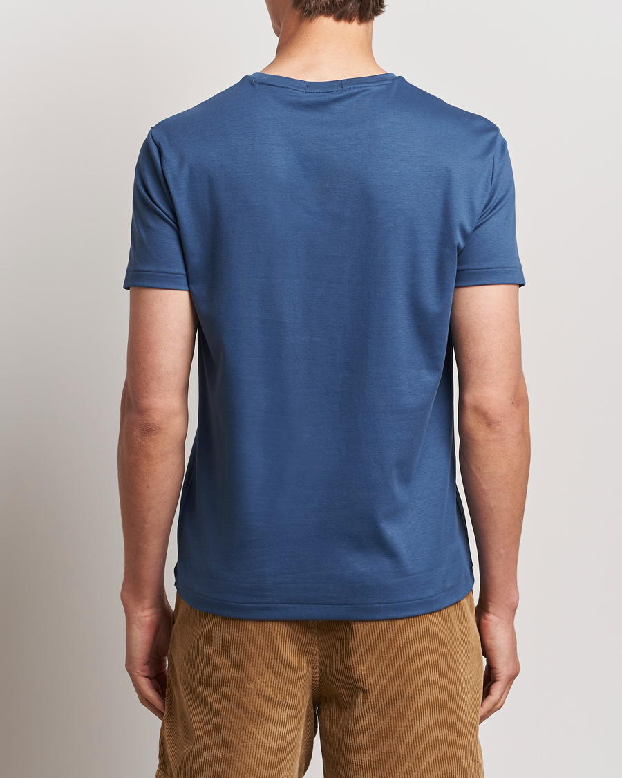 Hombres | Camisetas | Polo Ralph Lauren | Luxury Pima Cotton Crew Neck T-Shirt Clancy Blue