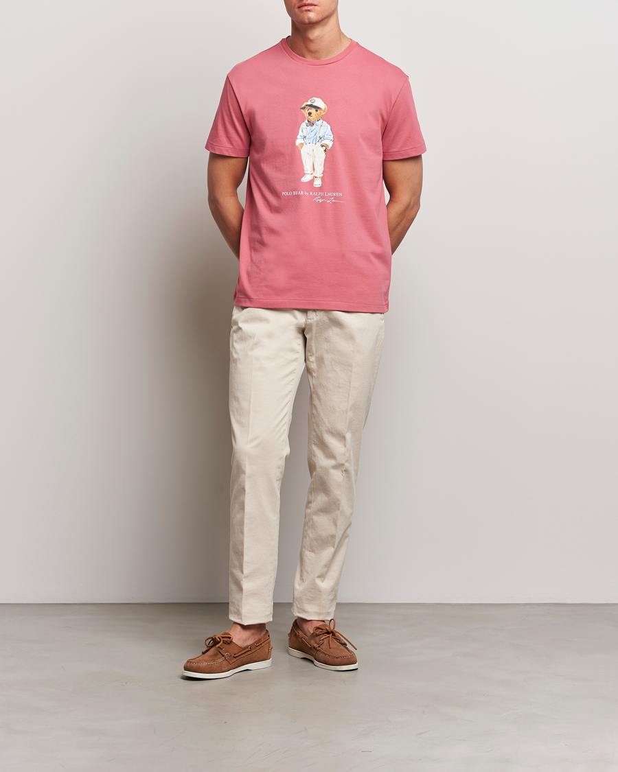 Hombres | Camisetas | Polo Ralph Lauren | Printed Hemingway Bear T-Shirt Adirondack Red