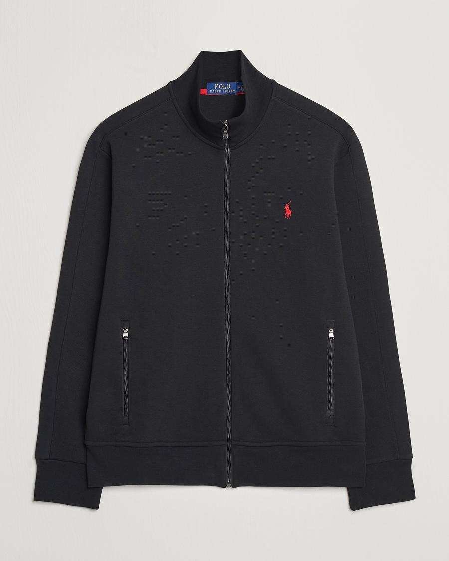 Hombres | Jerséis y prendas de punto | Polo Ralph Lauren | Full Zip Track Jacket Polo Black