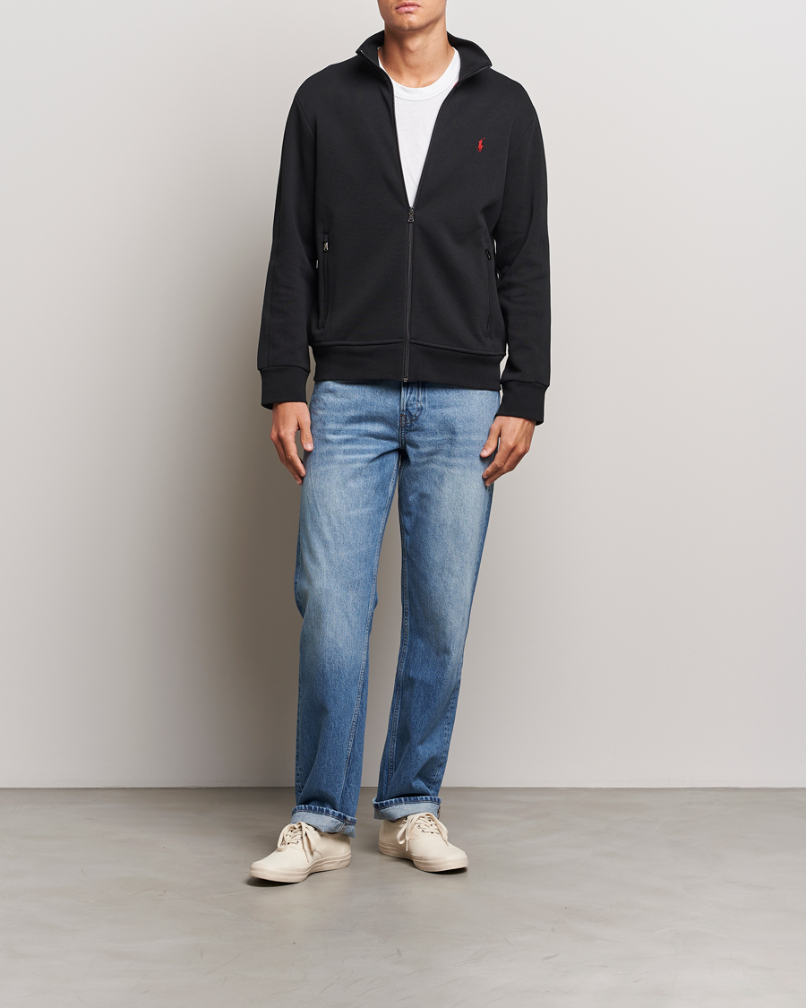Hombres | Jerséis y prendas de punto | Polo Ralph Lauren | Full Zip Track Jacket Polo Black