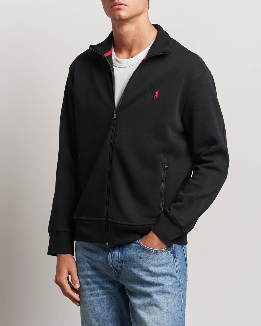 Hombres | Jerséis y prendas de punto | Polo Ralph Lauren | Full Zip Track Jacket Polo Black
