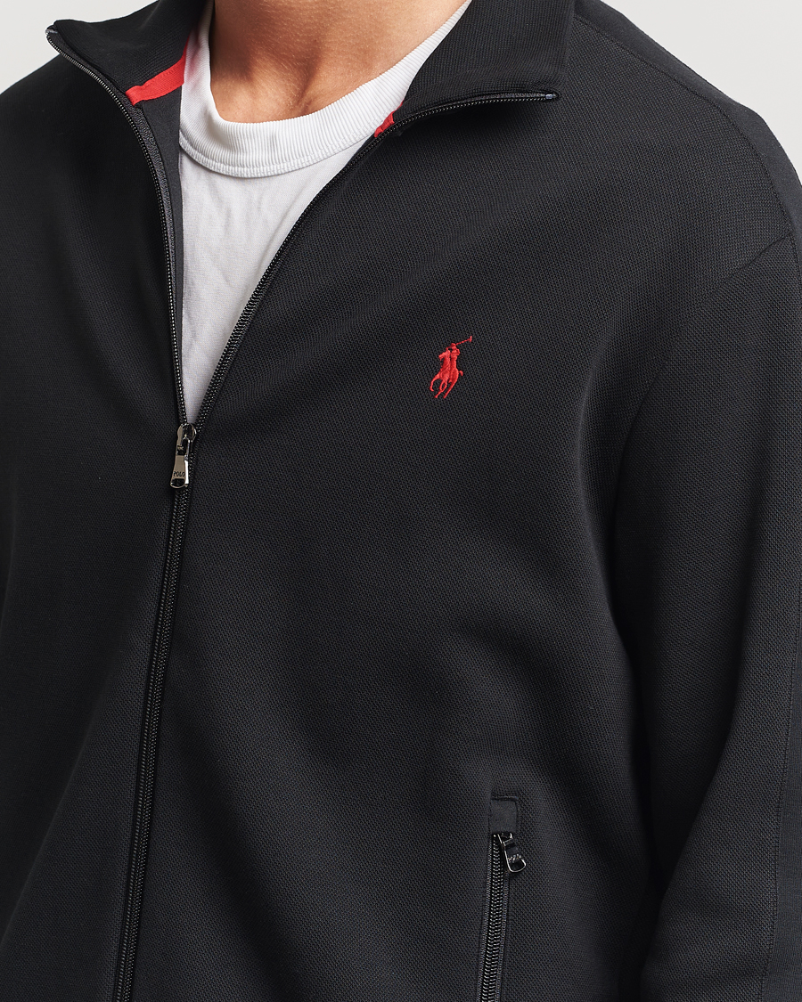 Hombres | Jerséis y prendas de punto | Polo Ralph Lauren | Full Zip Track Jacket Polo Black