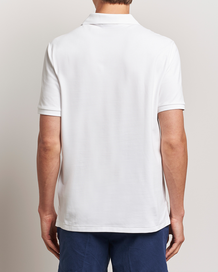 Hombres | Polos | Polo Ralph Lauren | Classic Fit Open Collar Polo White