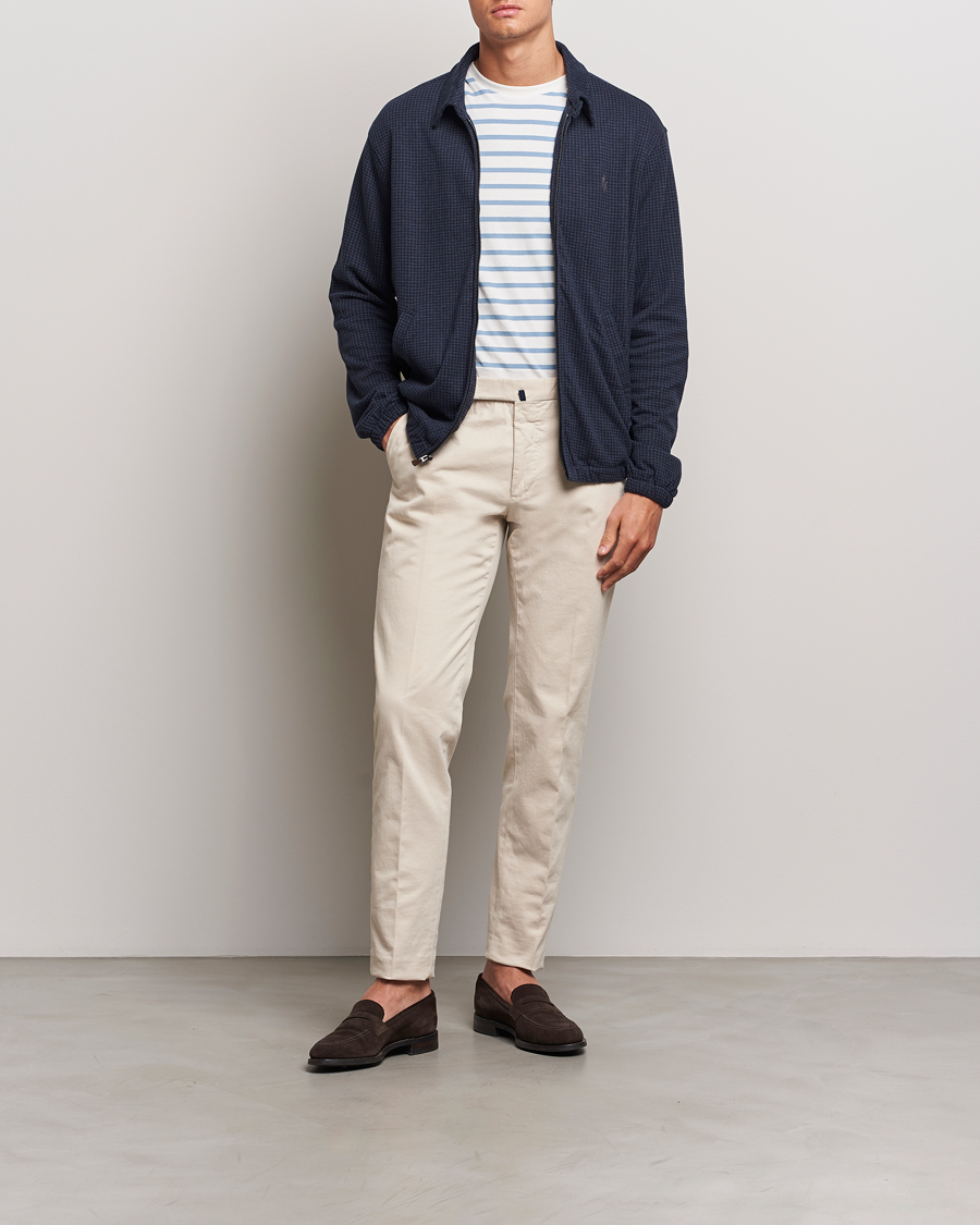 Hombres | Abrigos y chaquetas | Polo Ralph Lauren | Double Knit Dogtooth Baracuda Jacket Vintage Navy