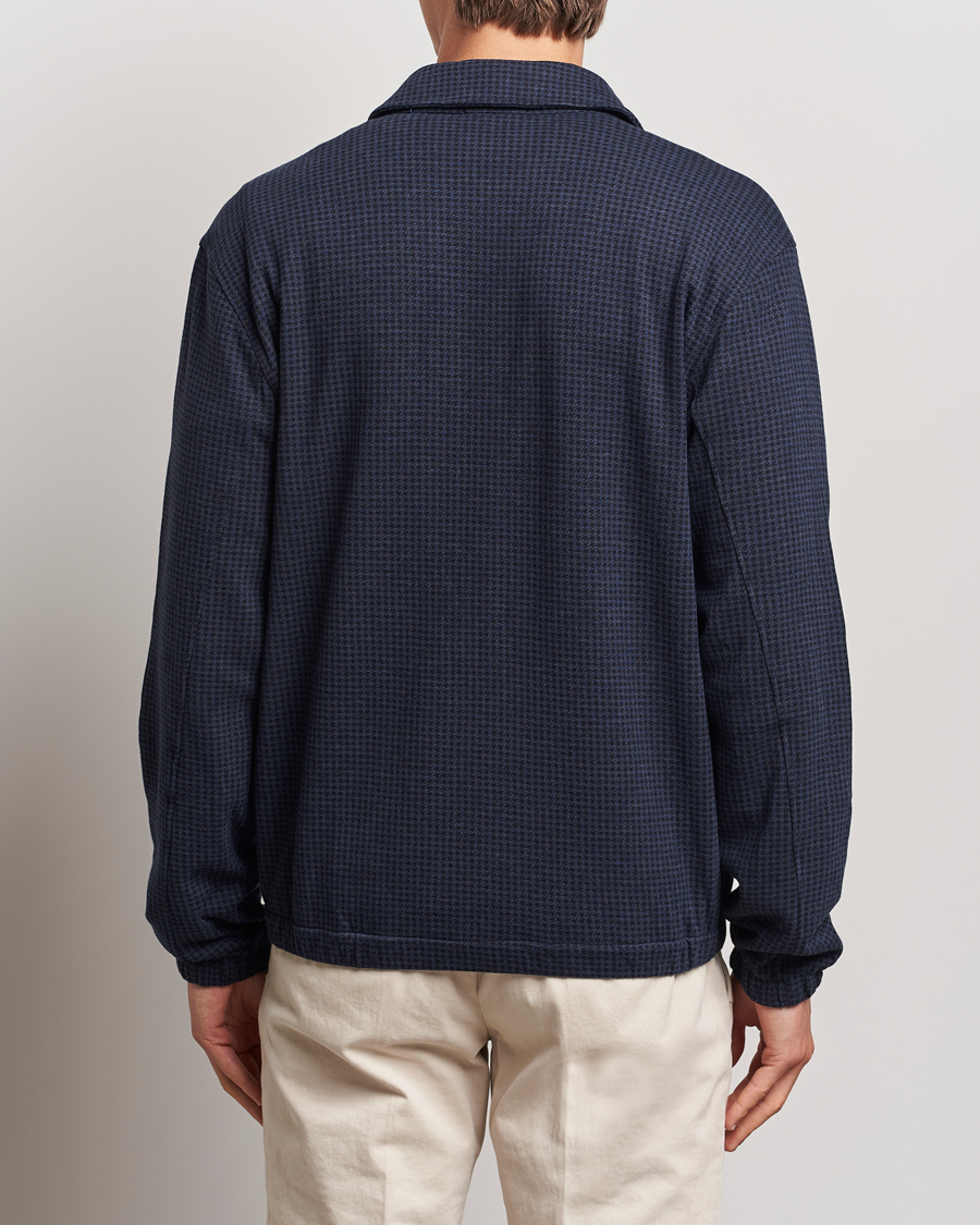Hombres | Abrigos y chaquetas | Polo Ralph Lauren | Double Knit Dogtooth Baracuda Jacket Vintage Navy