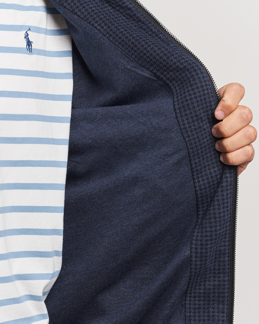 Hombres | Abrigos y chaquetas | Polo Ralph Lauren | Double Knit Dogtooth Baracuda Jacket Vintage Navy