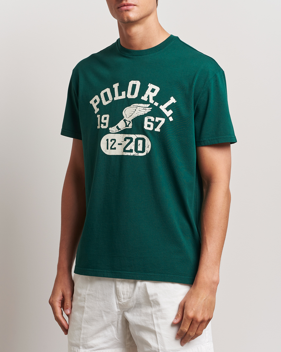 Hombres |  | Polo Ralph Lauren | Graphic Crew Neck T-Shirt Moss Agate