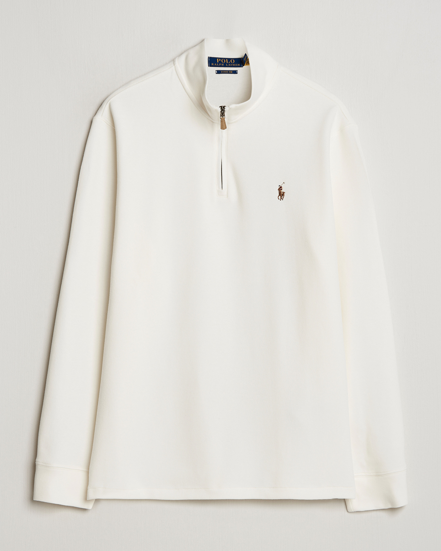 Hombres | Jerséis y prendas de punto | Polo Ralph Lauren | Double Knit Jaquard Half Zip Sweater Nevis