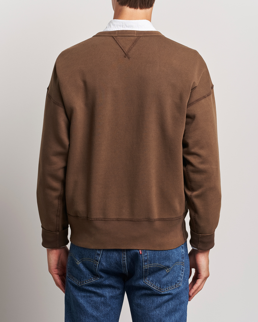 Hombres | Jerséis y prendas de punto | Polo Ralph Lauren | Graphic Vintage Fleece Sweatshirt Court Brown