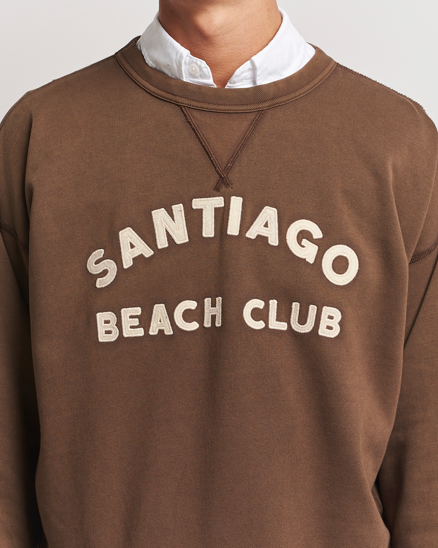 Hombres | Jerséis y prendas de punto | Polo Ralph Lauren | Graphic Vintage Fleece Sweatshirt Court Brown
