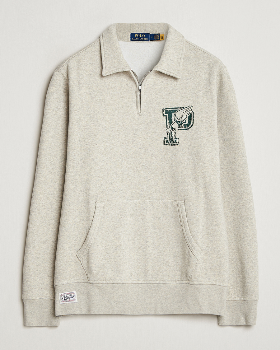 Hombres | Jerséis y prendas de punto | Polo Ralph Lauren | P Fleece Half Zip Light Vintage Heather