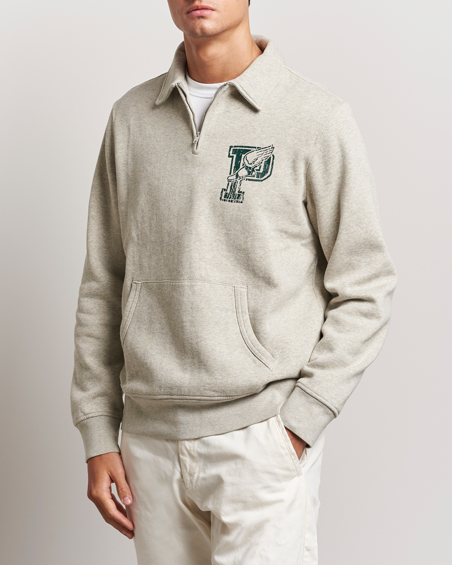Hombres | Jerséis y prendas de punto | Polo Ralph Lauren | P Fleece Half Zip Light Vintage Heather