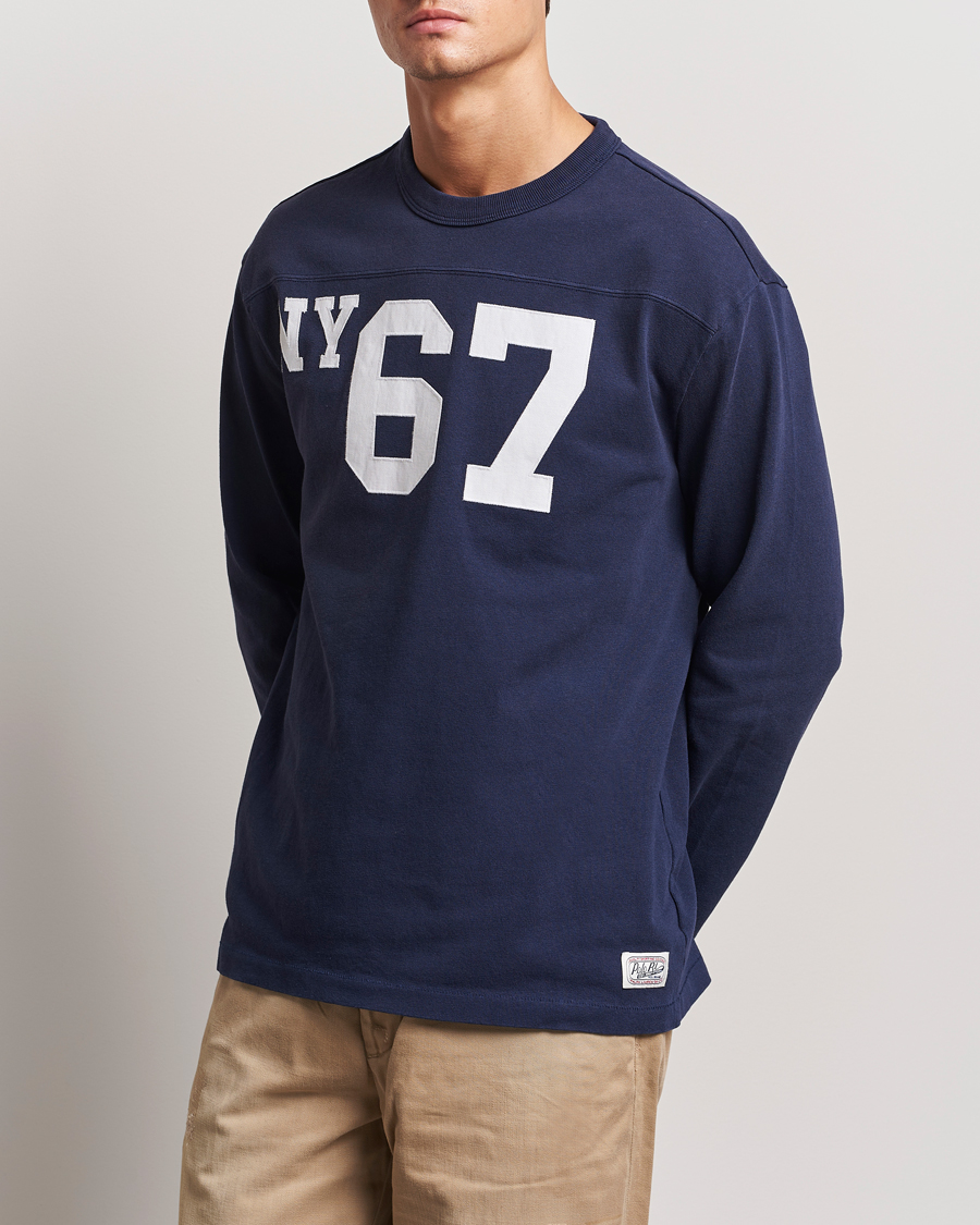 Hombres | Camisetas | Polo Ralph Lauren | NYC Long Sleeve T-Shirt Cruise Navy