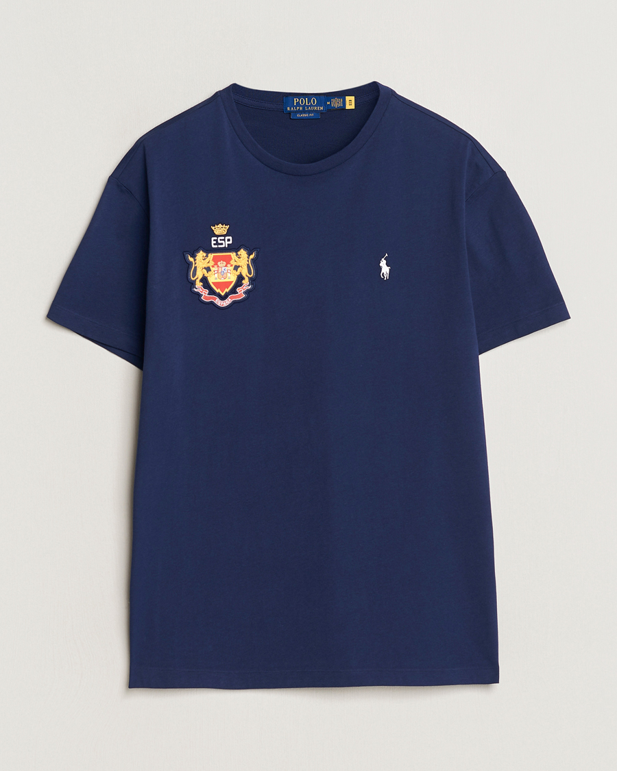 Hombres | Camisetas | Polo Ralph Lauren | Classic Fit Country T-Shirt Refined Navy