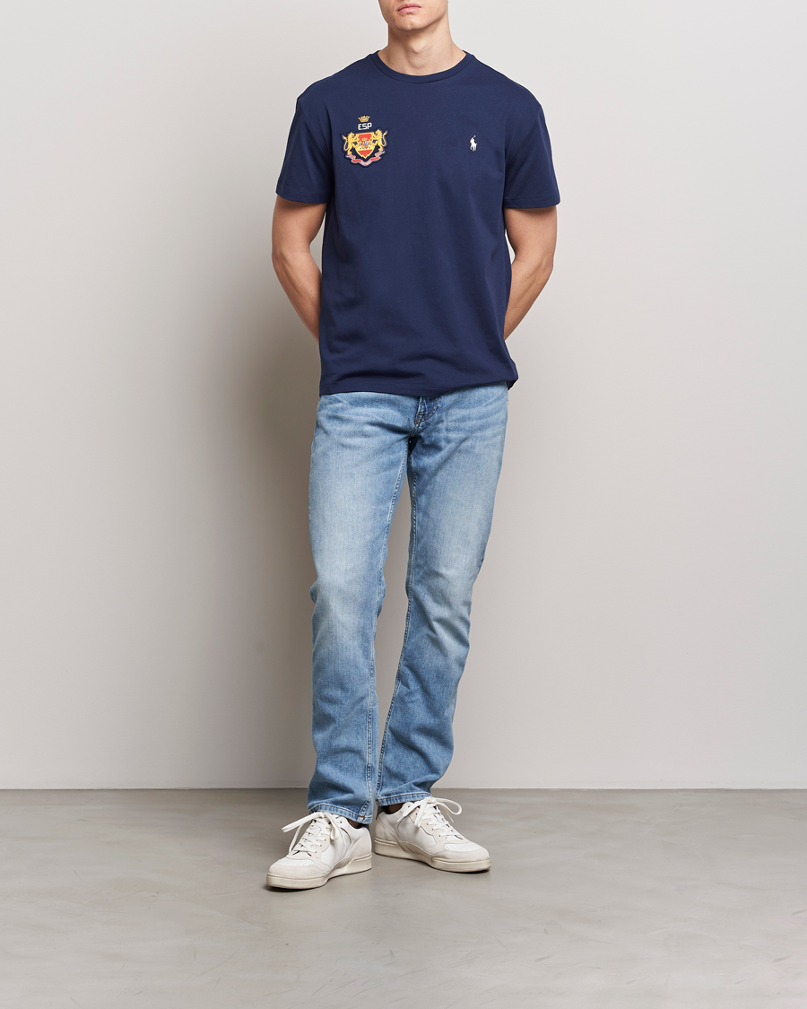 Hombres | Camisetas | Polo Ralph Lauren | Classic Fit Country T-Shirt Refined Navy