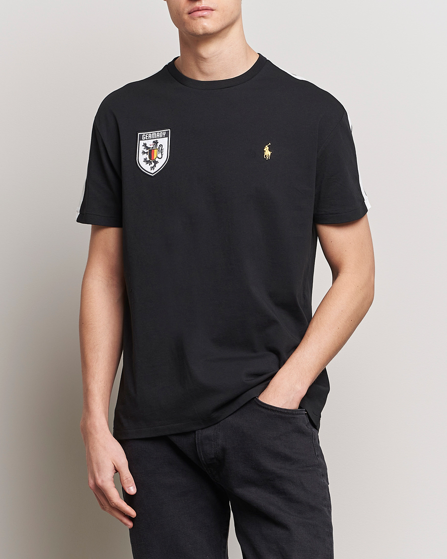 Hombres | Camisetas negras | Polo Ralph Lauren | Classic Fit Country T-Shirt Black