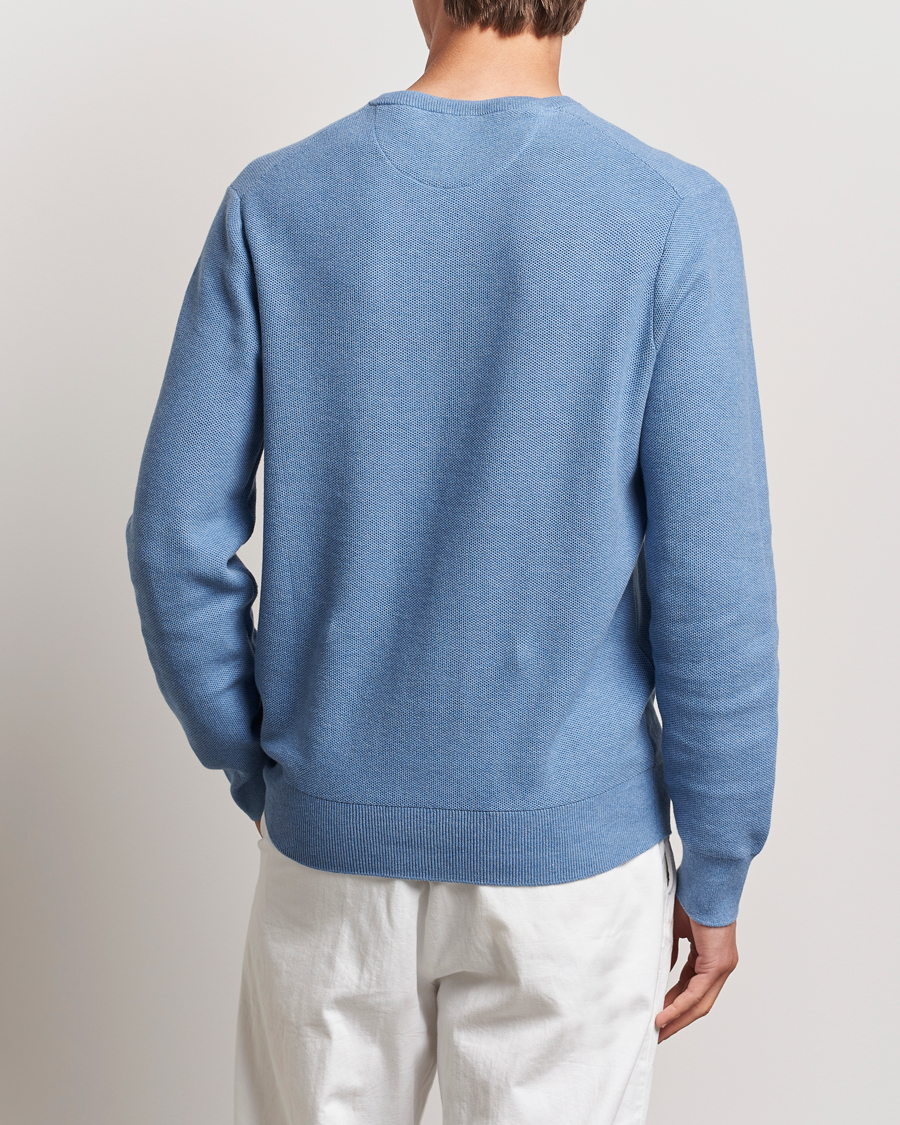 Hombres | Jerséis y prendas de punto | Polo Ralph Lauren | Textured Crew Neck Sweater Lake Heather
