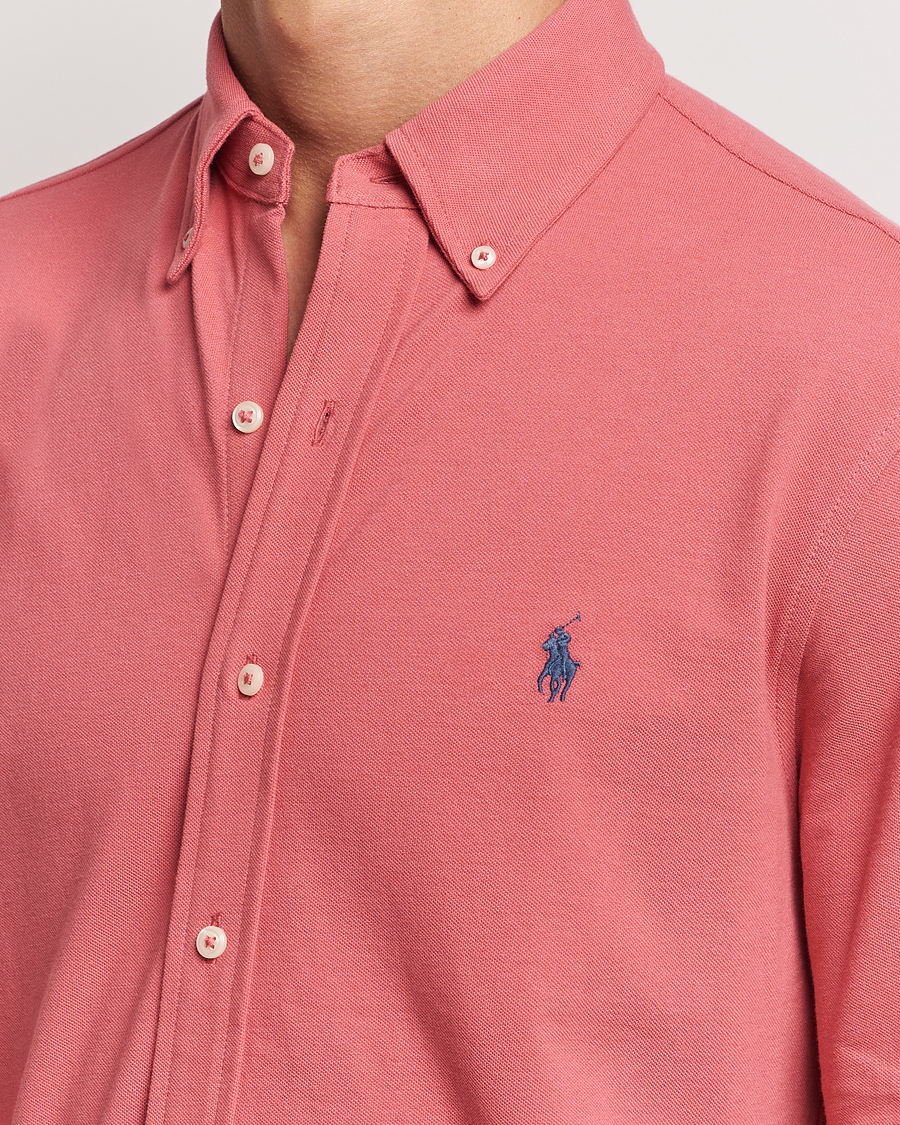 Hombres | Camisas | Polo Ralph Lauren | Featherweight Mesh Shirt Adirondack Berry