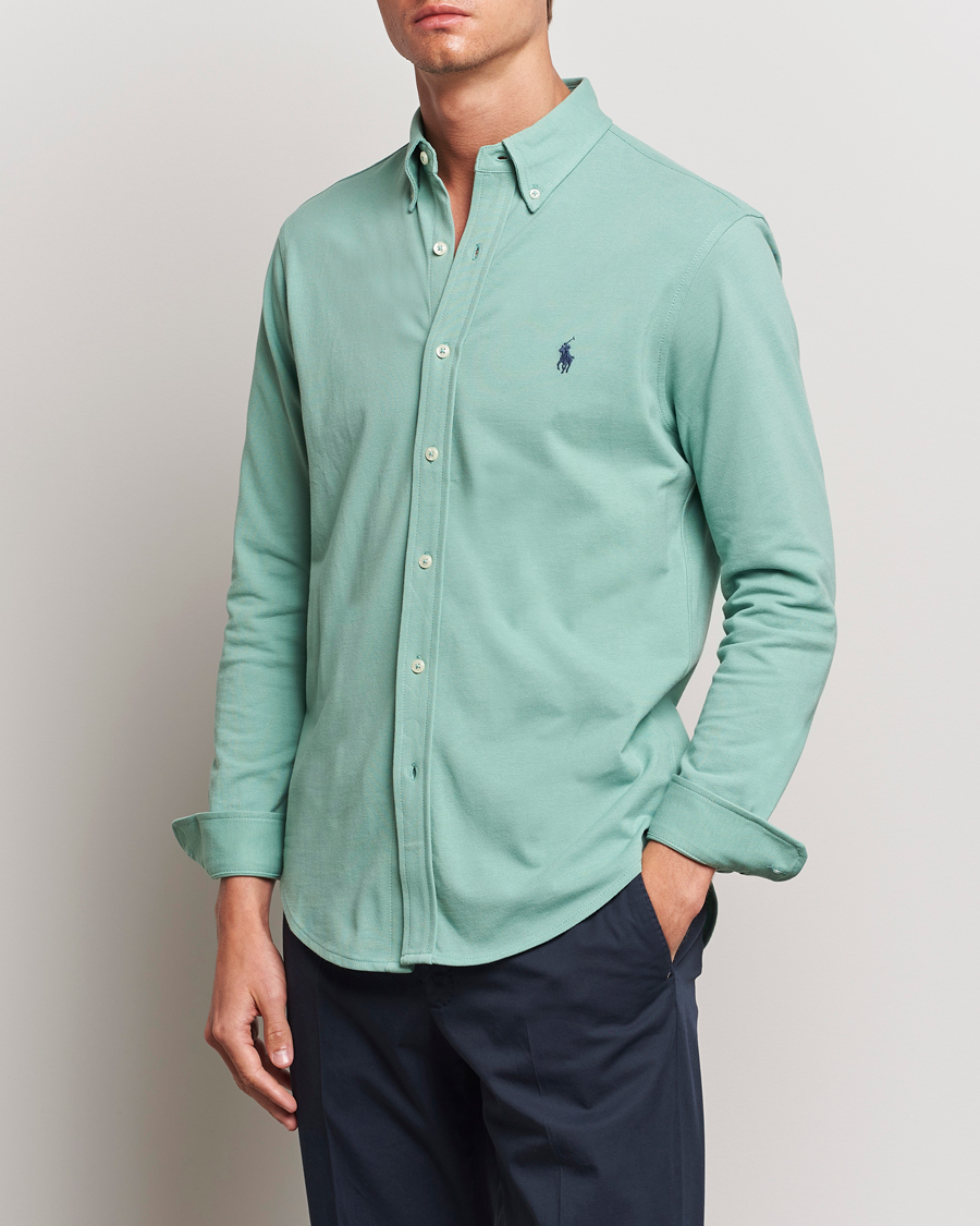 Hombres | Novedades | Polo Ralph Lauren | Featherweight Mesh Shirt Faded Mint