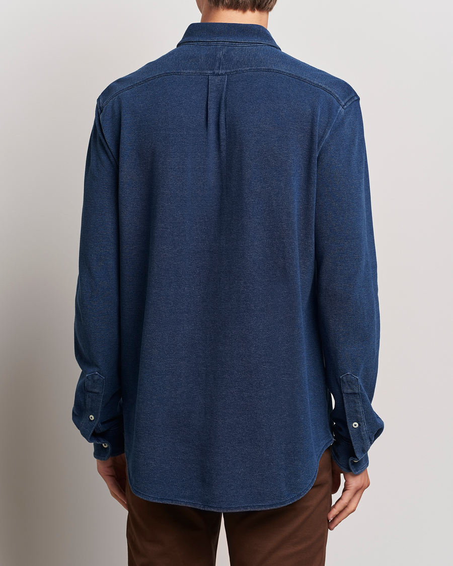 Hombres | Camisas | Polo Ralph Lauren | Featherweight Mesh Shirt Dark Indigo