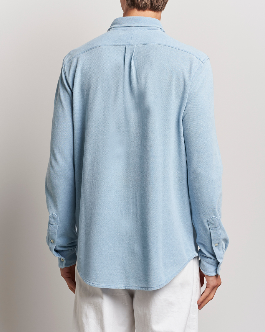 Hombres | Camisas | Polo Ralph Lauren | Featherweight Mesh Shirt Light Indigo