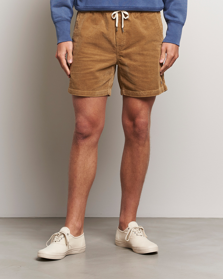 Hombres |  | Polo Ralph Lauren | Prepster Corduroy Drawstring Shorts Despatch Tan