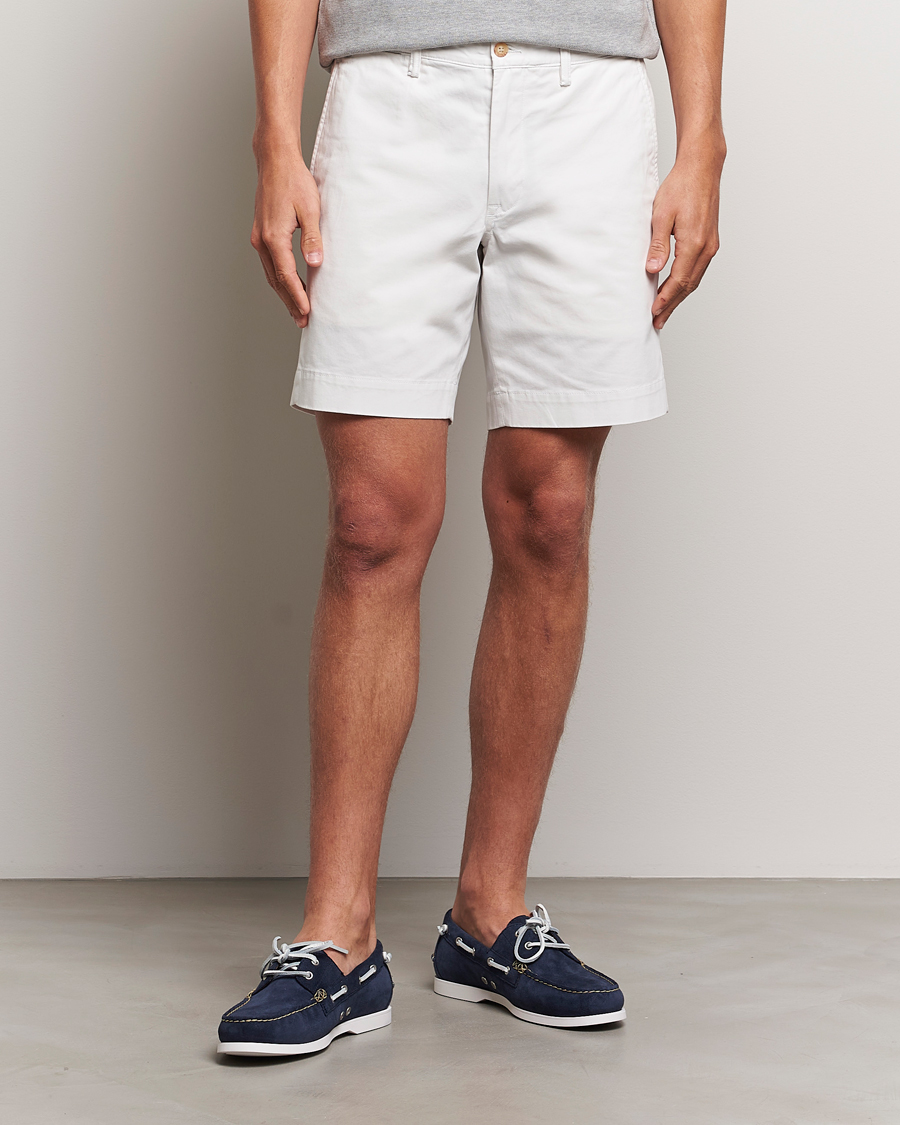 Hombres |  | Polo Ralph Lauren | Tailored Slim Fit Shorts Deckwash White