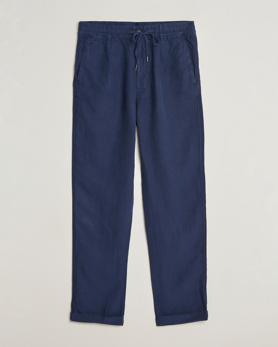 Hombres | Pantalones | Polo Ralph Lauren | Prepster Linen Trousers Newport Navy