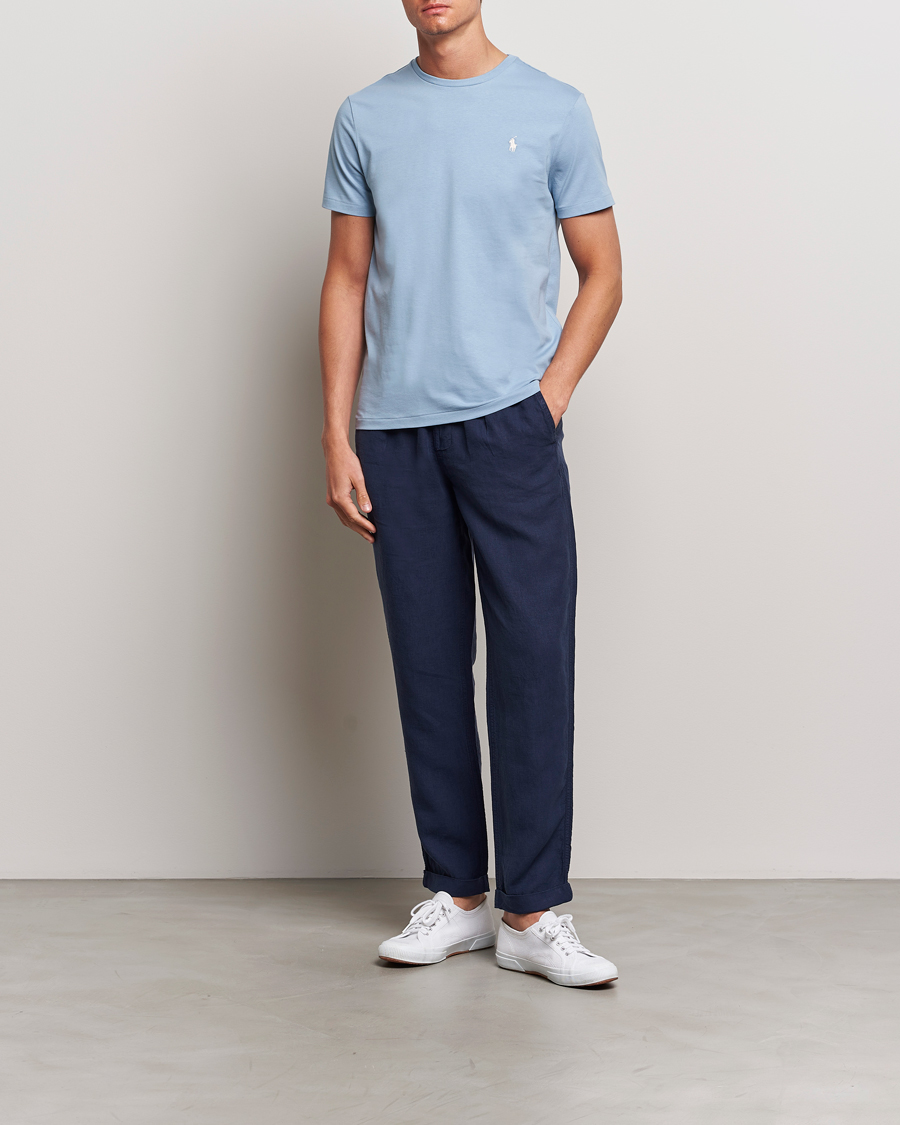 Hombres | Pantalones | Polo Ralph Lauren | Prepster Linen Trousers Newport Navy