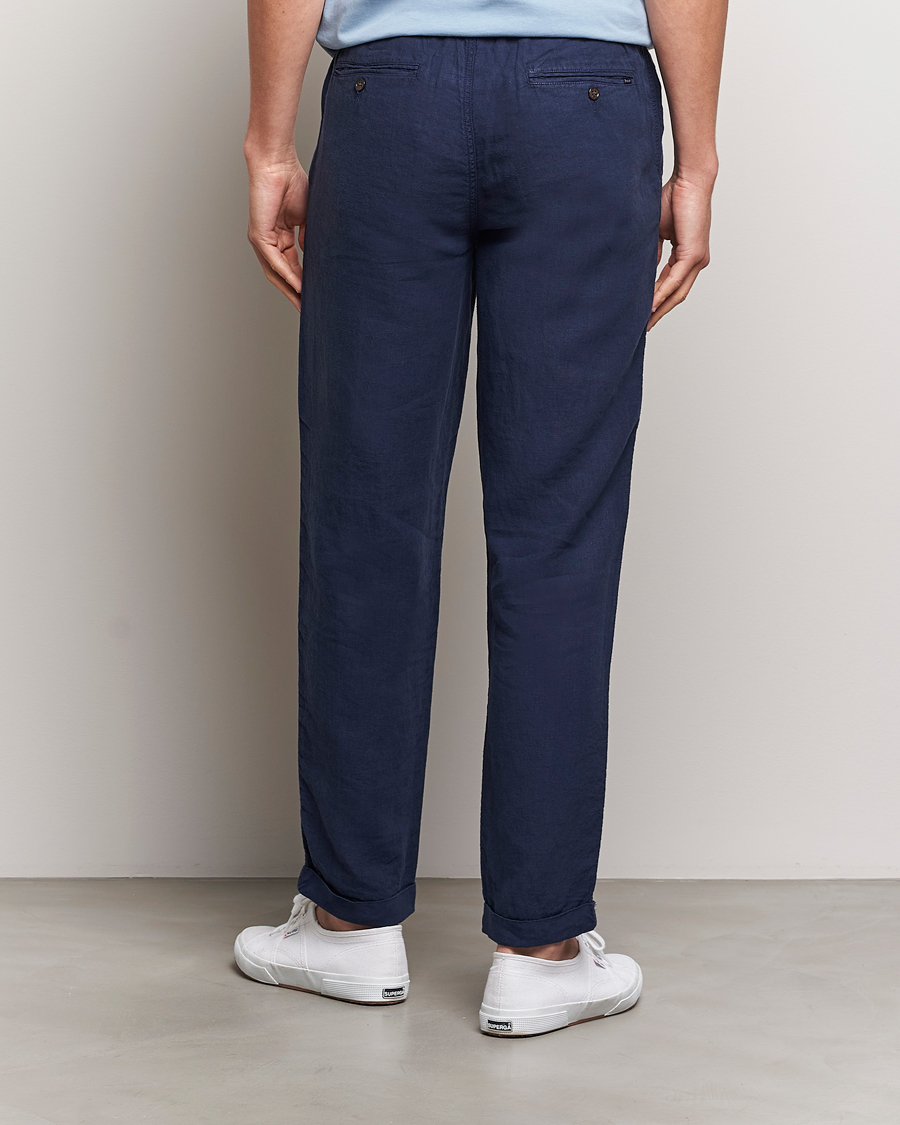 Hombres | Pantalones | Polo Ralph Lauren | Prepster Linen Trousers Newport Navy